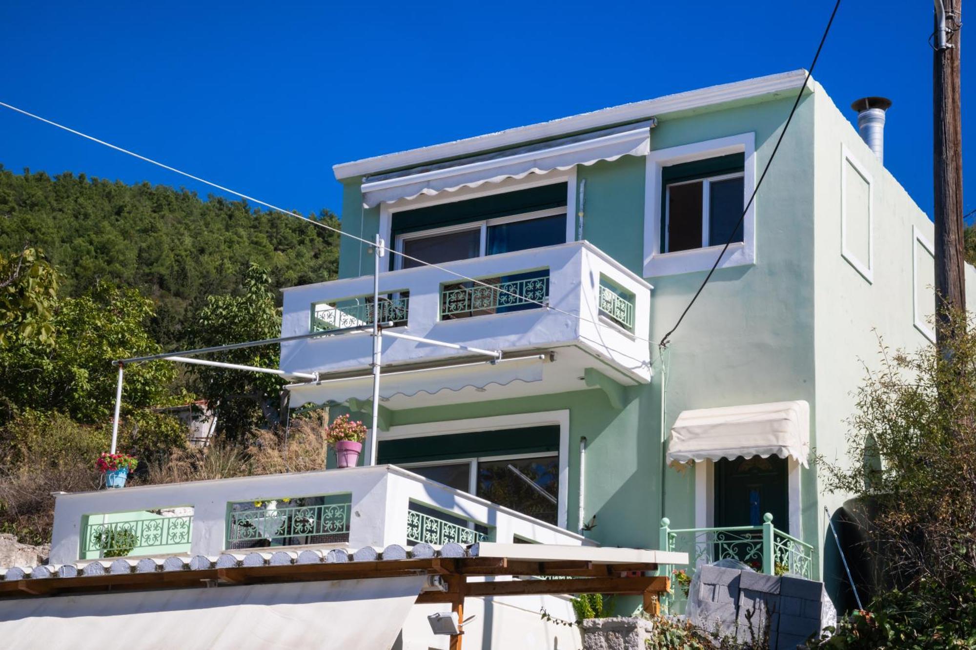 Ferienwohnung Sunset Bella Vista Athánion Exterior foto